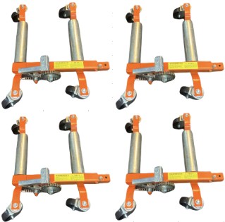 Тележка под колесо для перемещения автомобиля комплект 4 шт