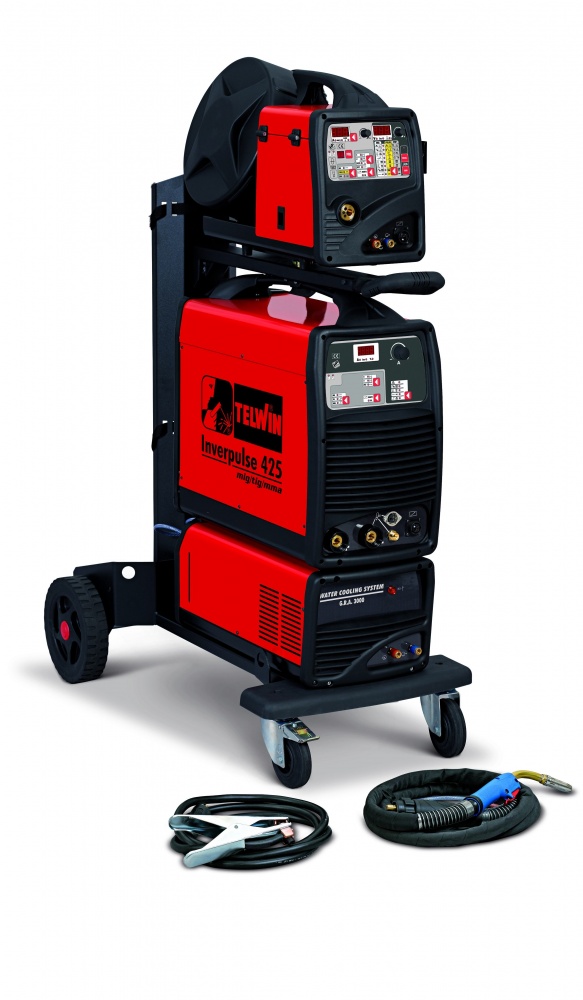 Inverpulse 425 MIG/TIG/MMA AQUA - Зварювальний напівавтомат (380В) 10-400 А   815488