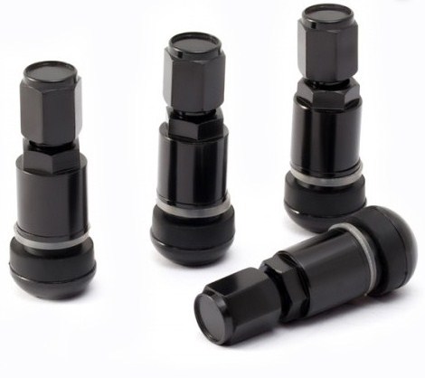 Вентиль розбірний для ЛА MS42 чорний каучук