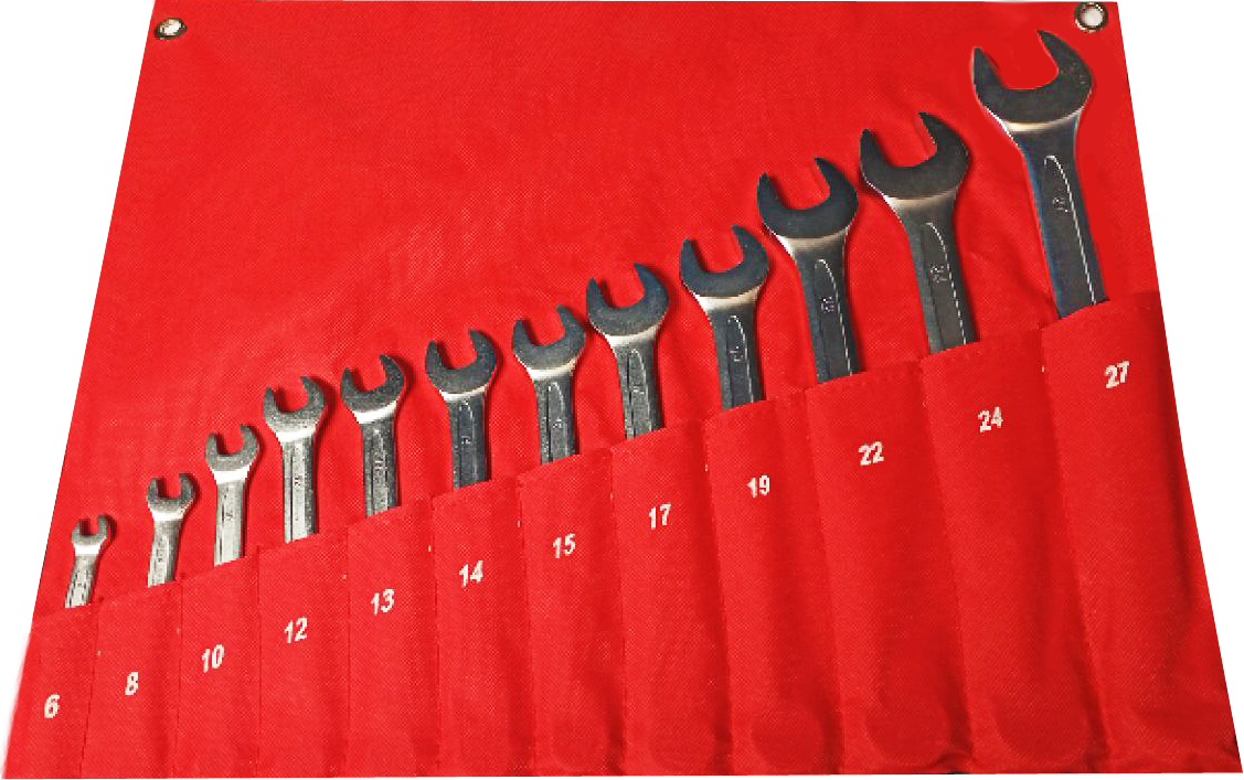 Набор ключей комбинированных 12 предметов 6-27 мм NKK012 6-27