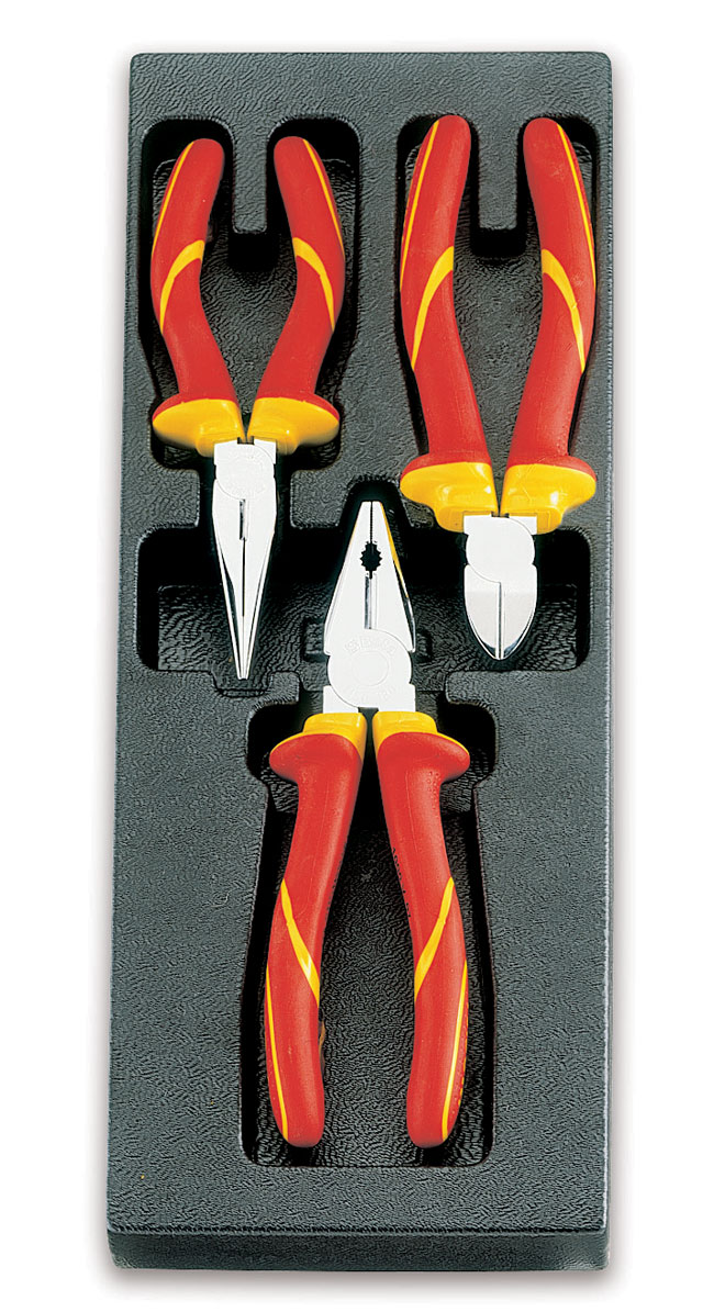 Набір шарнірно губцевого инструменту діелектричний T135-3