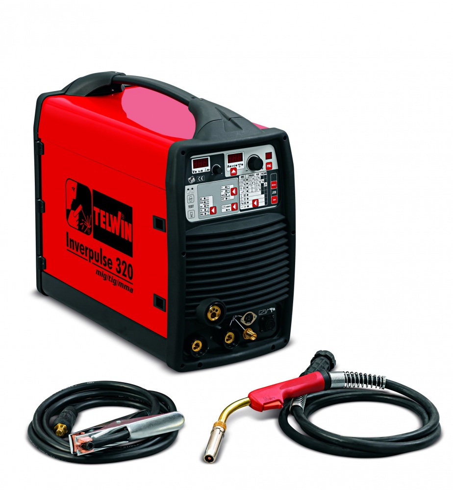 Inverpulse 320 MIG/TIG/MMA - Зварювальний напівавтомат (380В) 10-300 А     815301