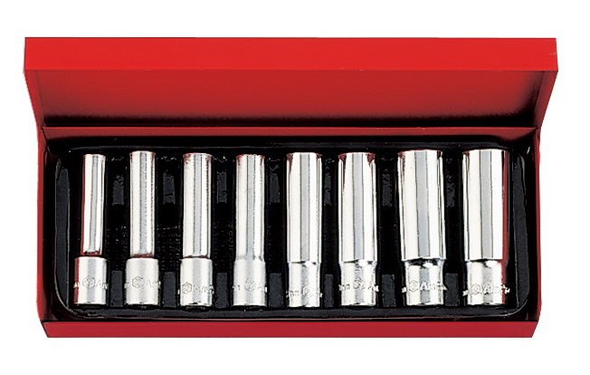 Набор головок удлиненных 1/2