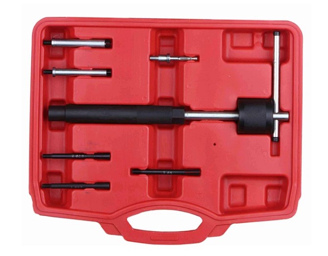 Набор для демонтажа засорившихся свечей накаливания.