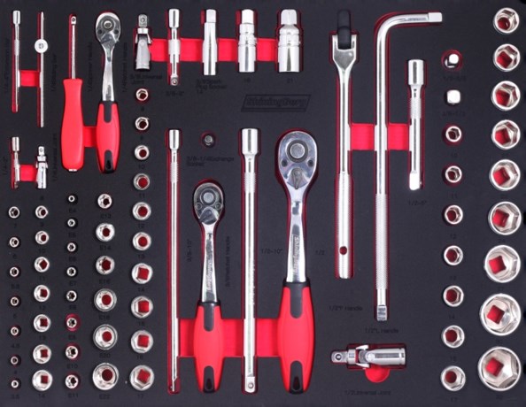 Набор головок и инструмента ShiningBerg 1/4