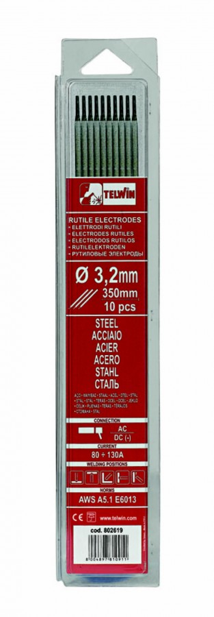 Рутилові зварювальні електроди для сталі 3.2 мм.      802619