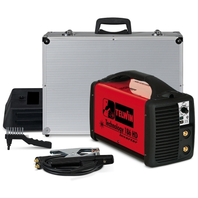 Technology 186 HD - Зварювальний апарат з аксесуарами в пластиковому кейсі      816205