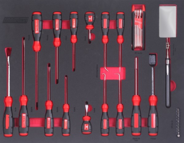 Набор отверток в ложементе ShiningBerg 34 предметов (202204)