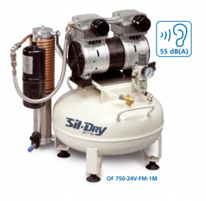 Компресор безмасляной OF 750-24V-FM-1M 23050