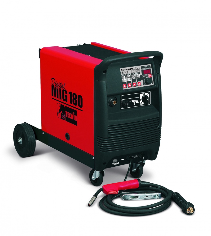 Digital Mig 180 Synergic - Зварювальний напівавтомат (230В) 30-170 А       820020
