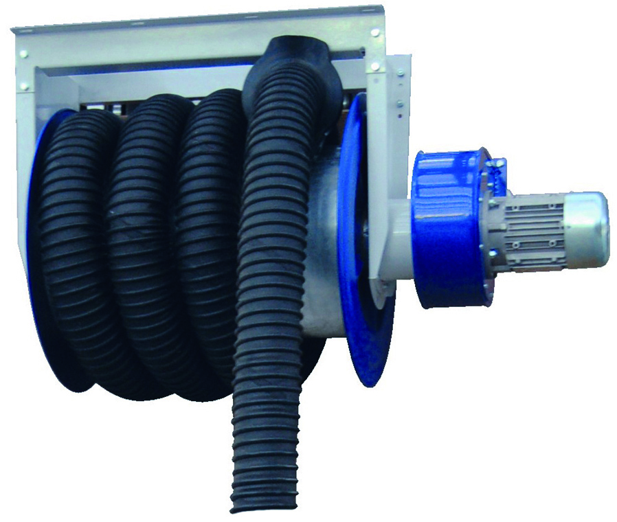 Filcar ARA-75/10PB-COMP - Катушка со шлангом 10 метров, диаметром 75 мм и насадкой BGT-75/140 с вент