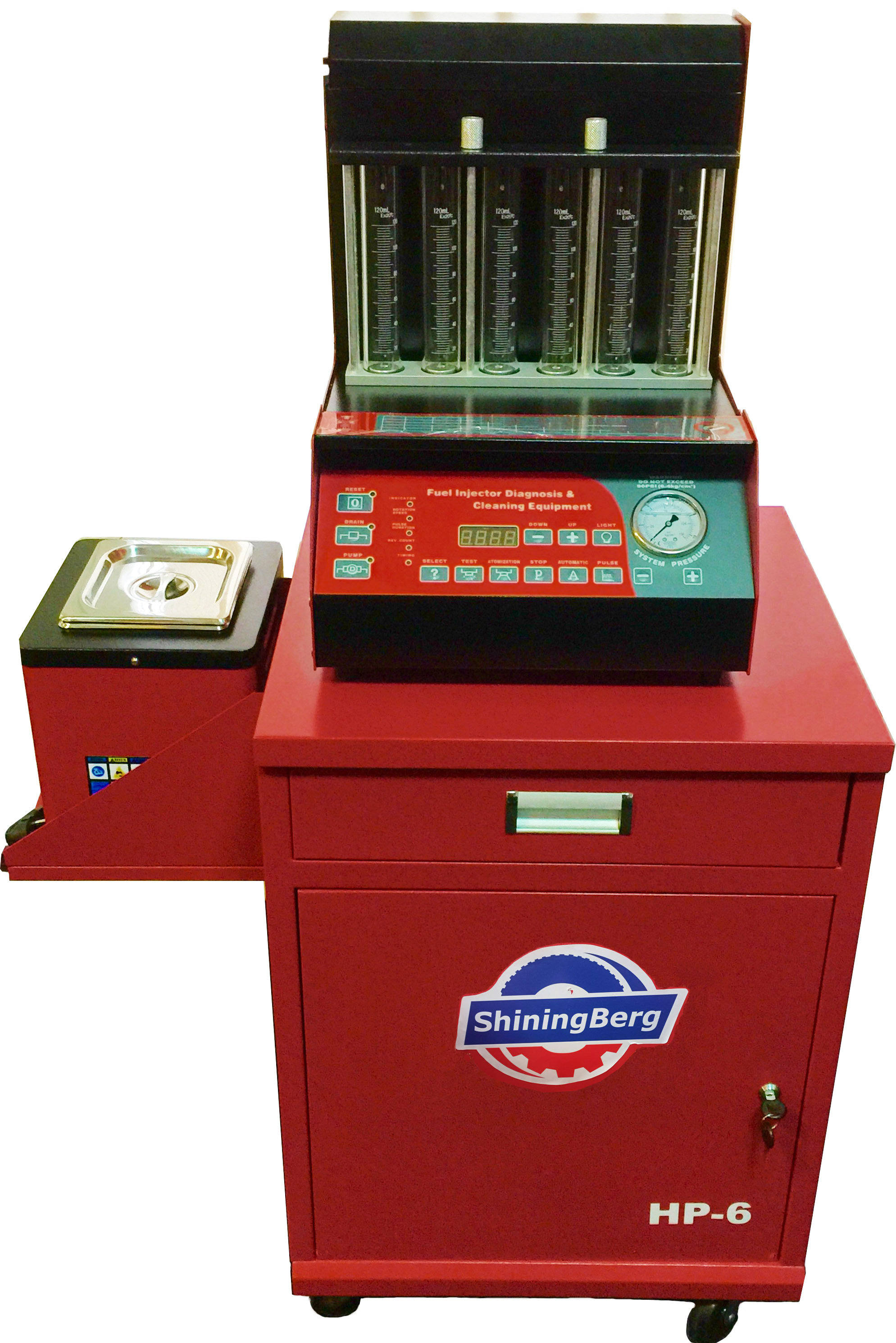 Оборудование для диагностики и промывки форсунок HP-6