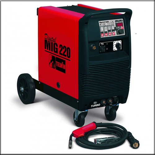 Digital Mig 220 Synergic - Зварювальний напівавтомат (380В) 20-220 А       820024