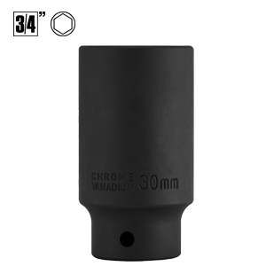 Головка торцевая ударная удлиненная 3/4