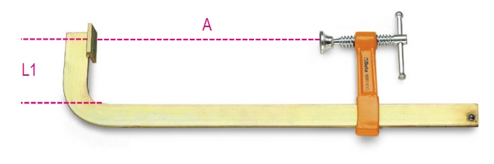 1591 - Тiски гвинтовi 1000 мм