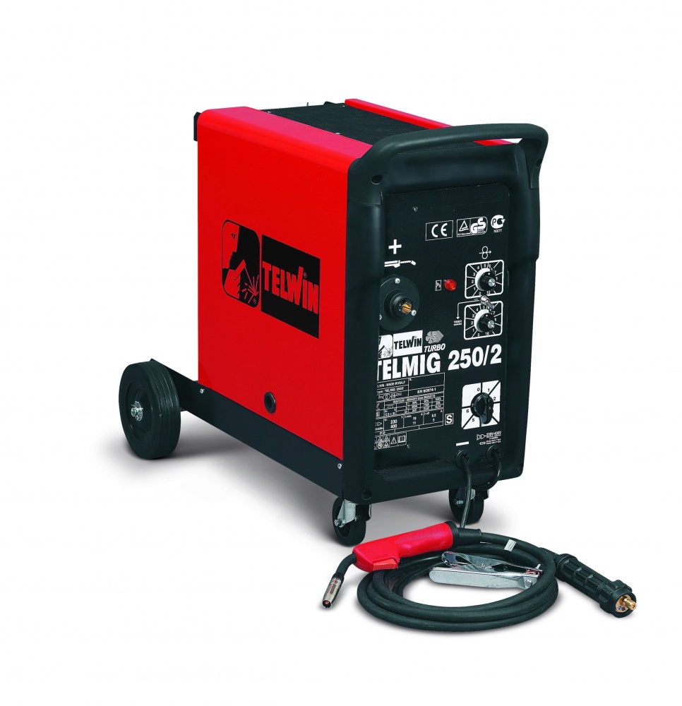 Telmig 250/2 Turbo - Зварювальний напівавтомат (230В) 35-260 А     821061