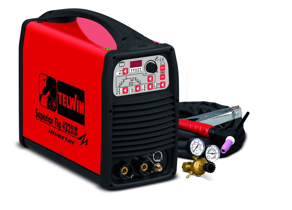 Telwin Superior Tig 422 AC/DC-HF/LIFT - Аппарат аргонно-дуговой сварки 350 А      816105