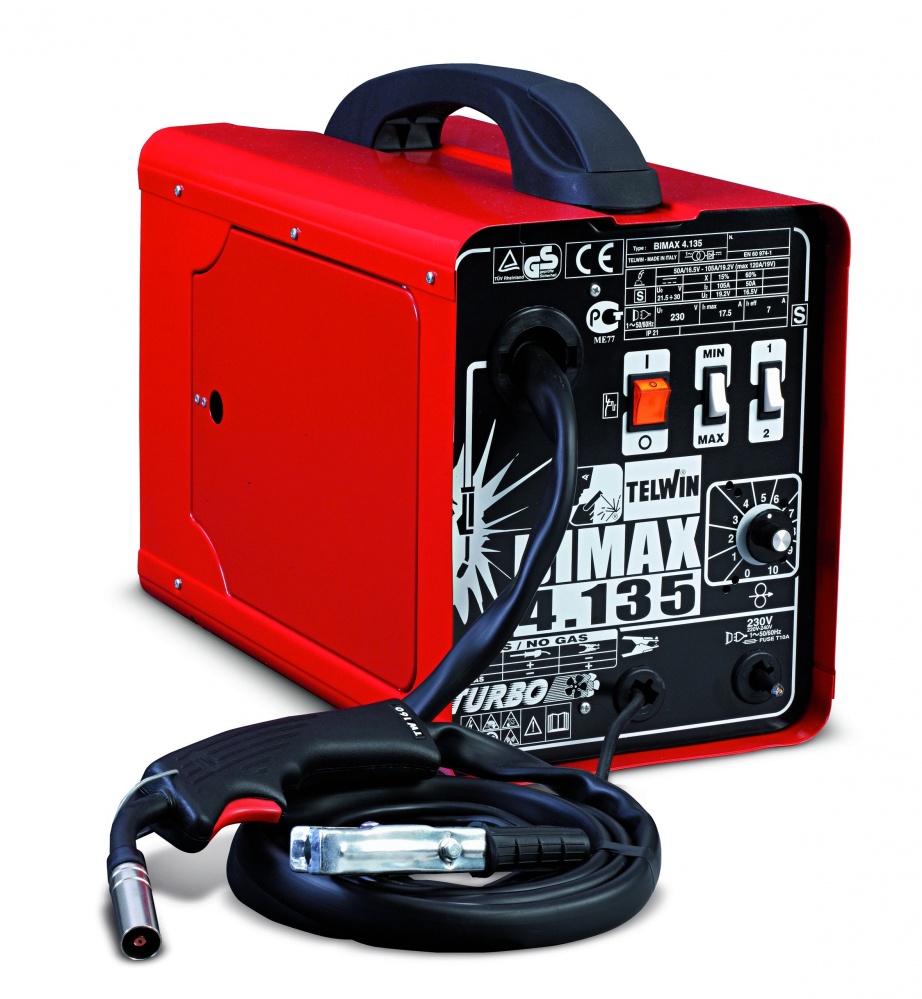 Bimax 4.135 Turbo - Зварювальний напівавтомат (230В) 50-120 А      820005