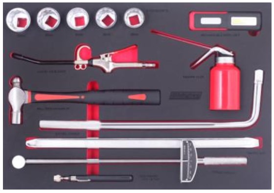 Набор инструмента ShiningBerg в ложементе 13 ед. (11606)