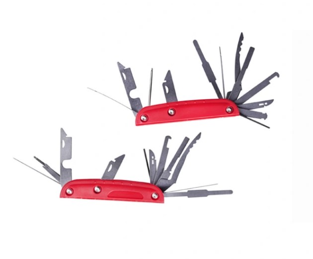 Набор съемника магнитол 114184