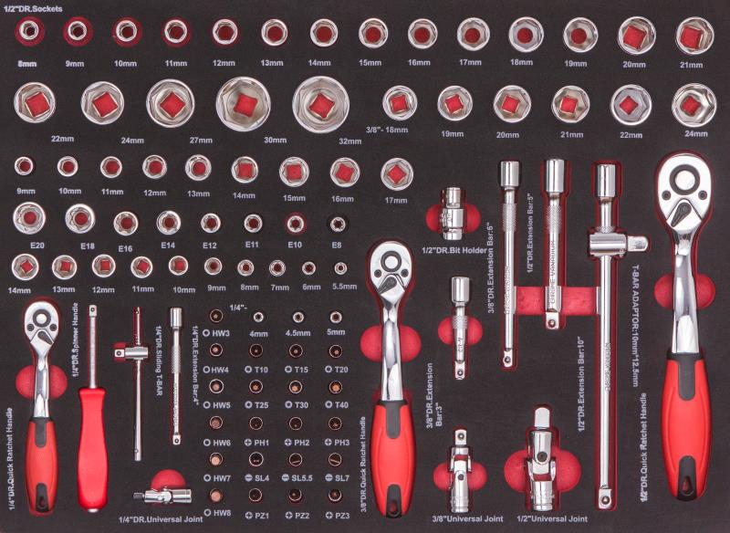 Набор инструмента ShiningBerg 1/4 