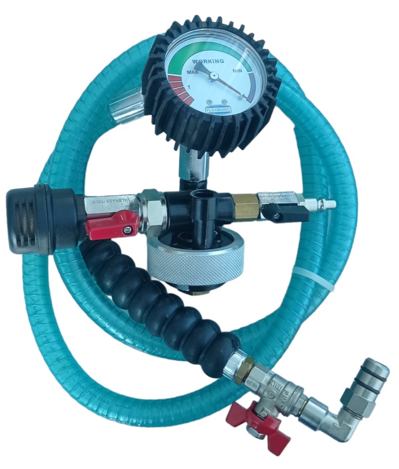 Распределительный узел для вакуумной масло замены