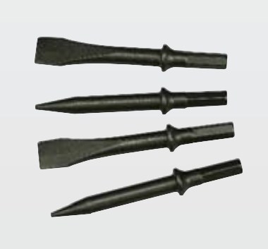 Набор из 4 зубил для пневмомолотка 163092XCMR