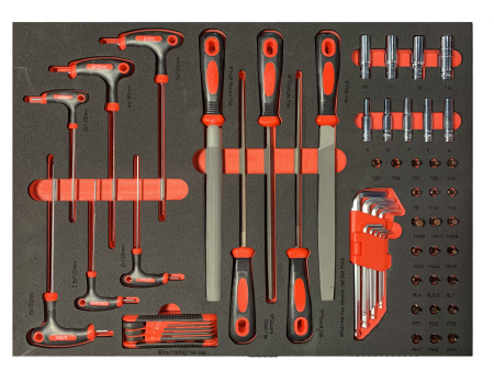 Набор инструмента ShiningBerg в ложементе 60 ед. (11704)