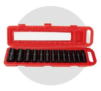 Набор ударных головок 1/2