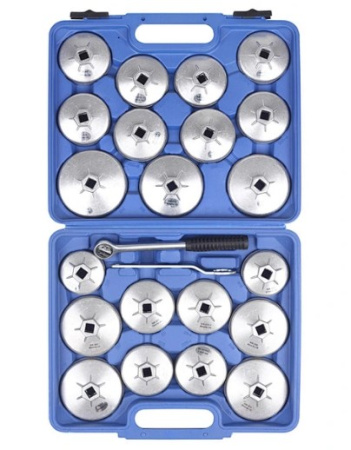 Набор съёмников масляных фильтров, 23 предмета 101038