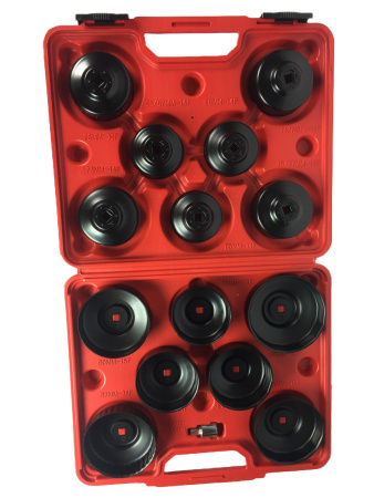 Набор съёмников масляных фильтров, 14 предмета 1-A1075