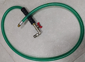 Шланг 1,6м для установок вакуумного отбора масла