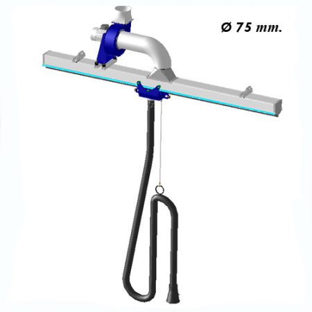 Filcar Ecosystem A9/1 - Рельсовая система для вытяжки выхлопных газов 9 метров