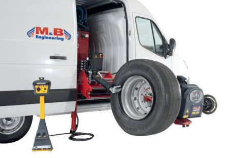 Мобильный грузовой шиномонтажный станок DIDO 26 MV + балансировка WB 200