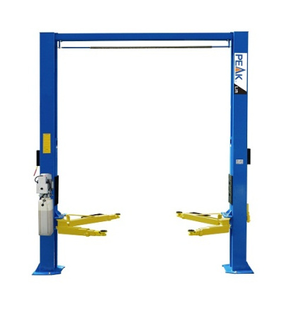 Подъемник автомобильный 2-х стоечный 4,5т с верхней синхронизацией 210SAC 220V PEAK