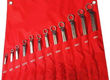 Набор ключей накидных 12 предметов 6-32мм NNK012 6-32