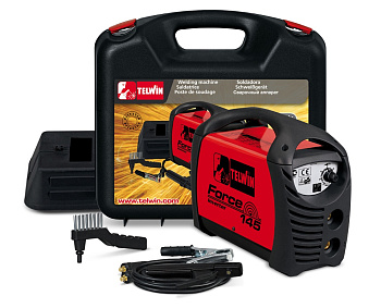 Force-145 - Зварювальний апарат з аксесуарами в пластиковому кейсі     815856