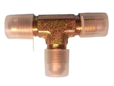 Соединительный тройник шлангов