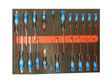 Набор отверток ShiningBerg в ложементе 21 ед. (11822)