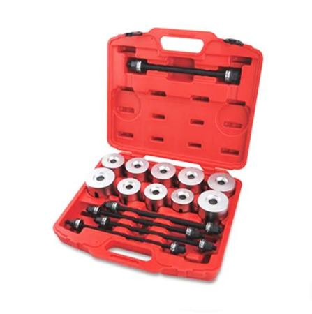 Набор оправок для монтажа и демонтажа сайлентблоков 27 предметов 1-D1025