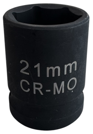 Головка ударная 6-гранная, 21мм, 1/2"