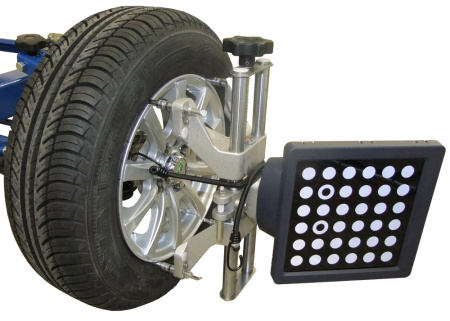 Зажим универсальный колесный 11-23" для стенда HPA C800 3D