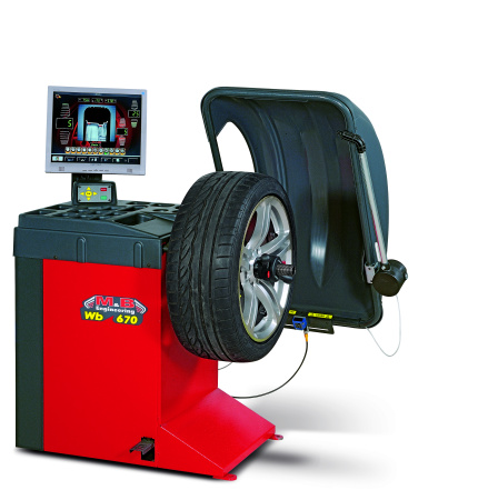 Балансировочный станок Автомат 220V M&B Engineering WB670