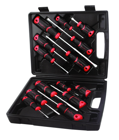 Набор отверток в пластиковом кейсе, 14 предметов  T32798