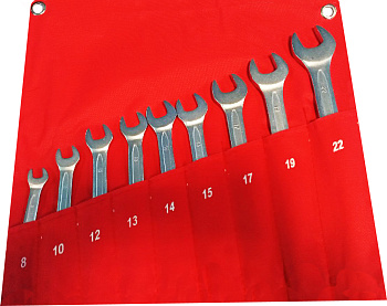 Набор ключей комбинированных 9 предметов 8-22 мм NKK009 8-22