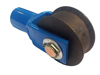 Вилка с роликом в сборе под цепь подъемника