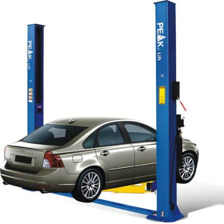 Подъемник автомобильный 2-х стоечный 4т с нижней синхронизацией 208 220V PEAK