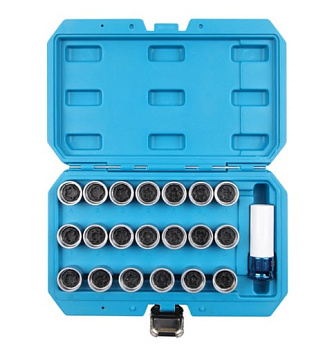 Набор головок для демонтажа секретных болтов AUDI 21 ед. 113007C