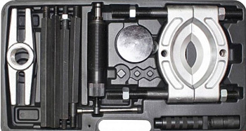 Съёмник подшипников сегментного типа гидравлически 10 предметов 101211