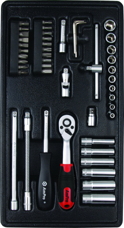 Набор инструмента в ложементе 1/4" , 48 предметов  T45013